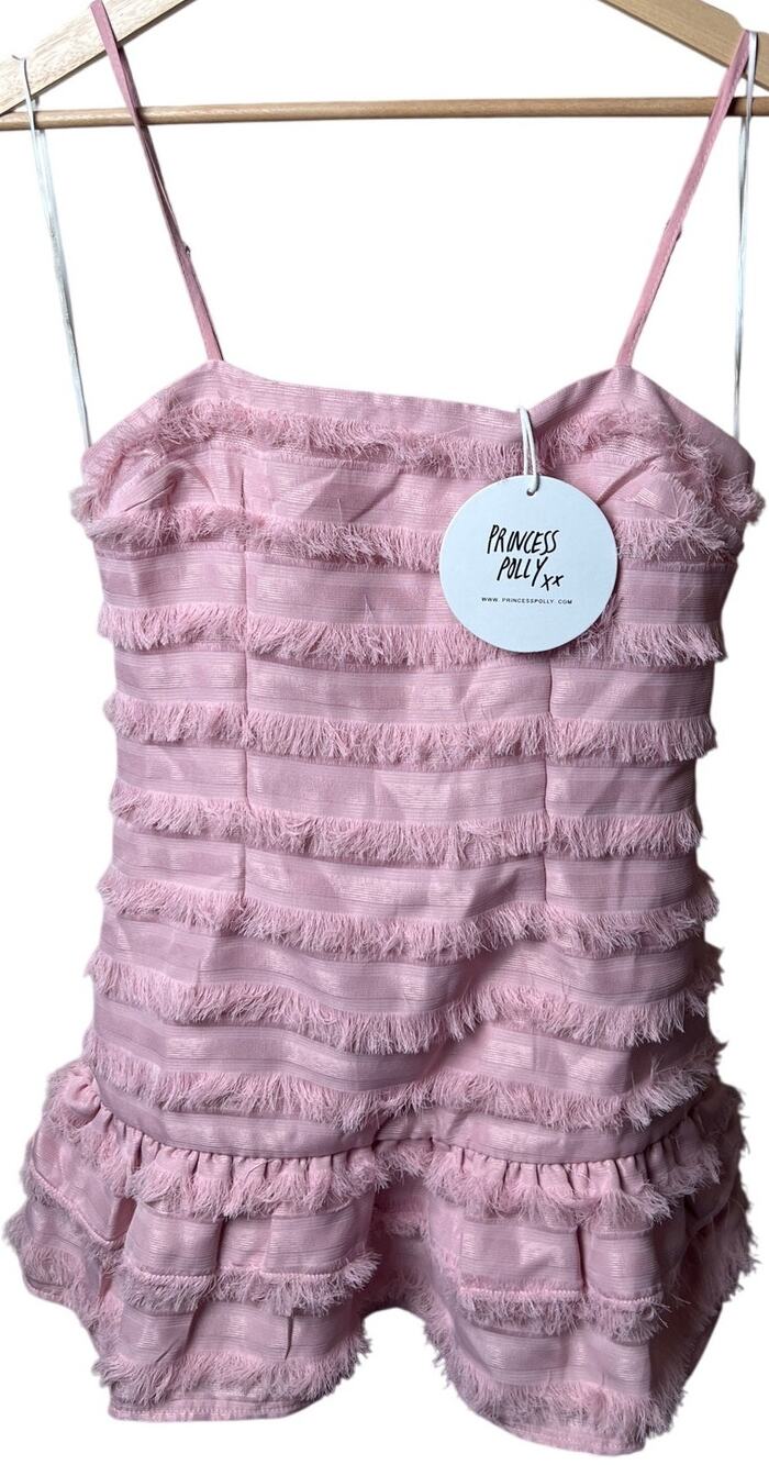 Princess Polly Pink Size US 4 Molina Mini Dress NWT